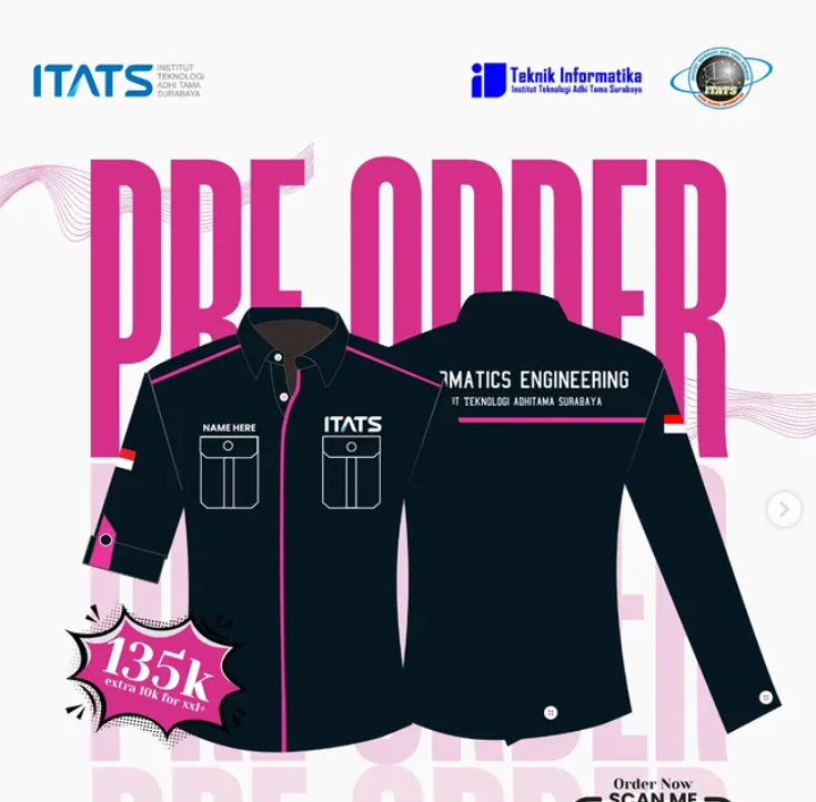 Open Pre Order PDH Himpunan Mahasiswa Teknik Informatika ITATS